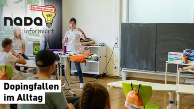 Aufzeichnung des Web-Seminars zum Thema Dopingfallen im Alltag