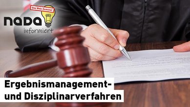 Aufzeichnung des Web-Seminars zum Thema Ergebnismanagement- und Disziplinarverfahren