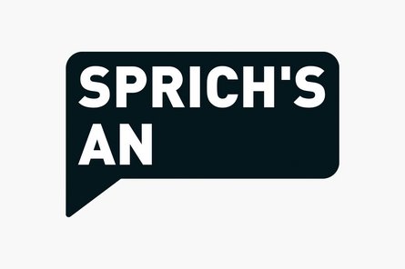 Das neue Logo von dem Hinweisgebersystem SPRICH'S AN