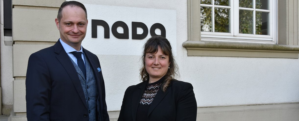 Der Vorstand der NADA mit Dr. Lars Mortsiefer und Dr. Eva Bunthoff